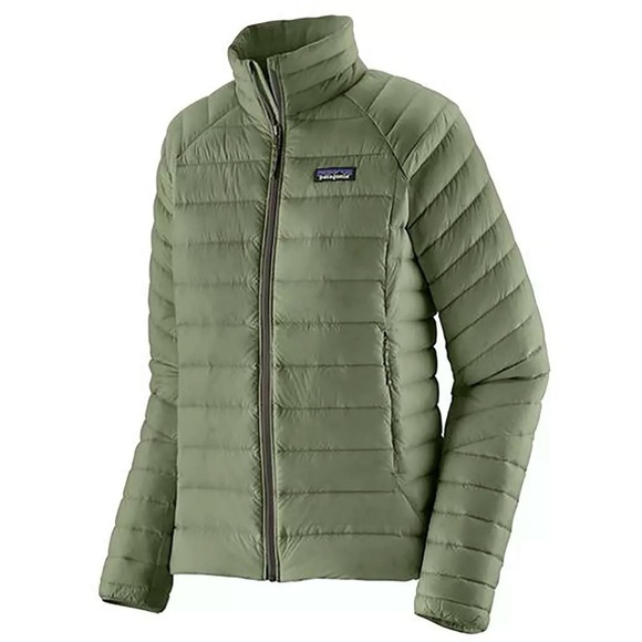 Patagonia Women’s XXL Down Sweater Puffer Jacket Terrain Green NWT Puff - Picture 7 of 11